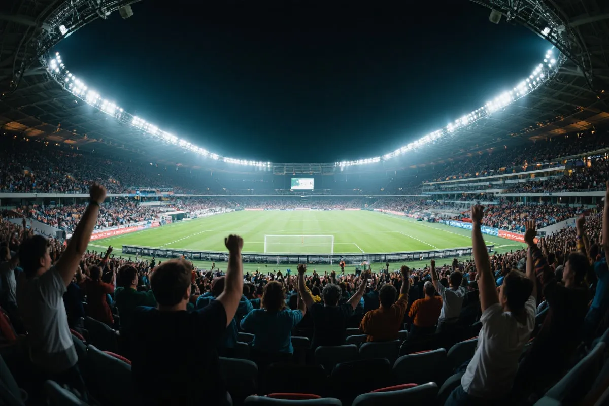 体育现场与灯光